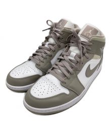 NIKE（ナイキ）の古着「Air Jordan 1 Mid "Linen" 554724-082」｜グレー