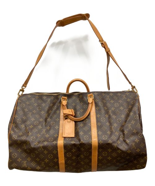 LOUIS VUITTON（ルイ ヴィトン）LOUIS VUITTON (ルイ ヴィトン) ボストンバッグ モノグラム キーポル・ハンドリエール60　 ブラウンの古着・服飾アイテム