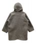 AURALEE (オーラリー) HEAVY MELTON HOODED COAT グレー サイズ:SIZE 1：24000円