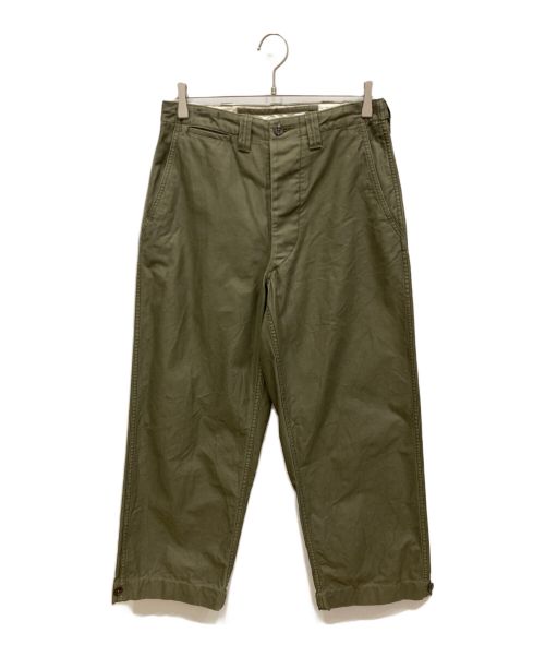 BIG YANK（ビッグヤンク）BIG YANK (ビッグヤンク) Yankshire-TROUSERS ヤンクシャー トラウザー オリーブ サイズ:不明の古着・服飾アイテム