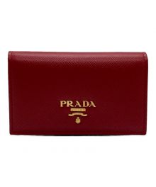 PRADA（プラダ）の古着「カードケース」｜レッド