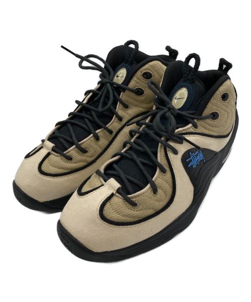 NIKE（ナイキ）NIKE (ナイキ) stussy (ステューシー) Nike Air Penny II ベージュ サイズ:SIZE 30cmの古着・服飾アイテム