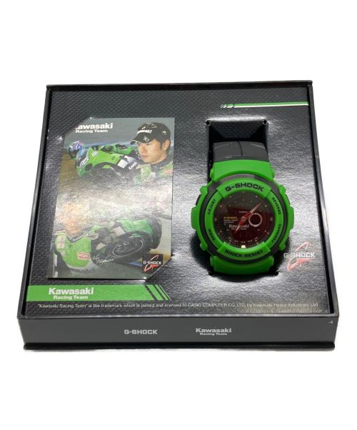 CASIO（カシオ）CASIO (カシオ) Kawasaki Racing Team デジタルウォッチ ブラックの古着・服飾アイテム