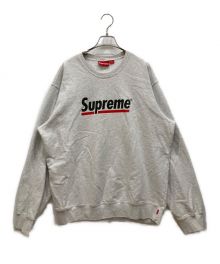 SUPREME（シュプリーム）の古着「20SS Underline Crewneck　スウェット」｜グレー