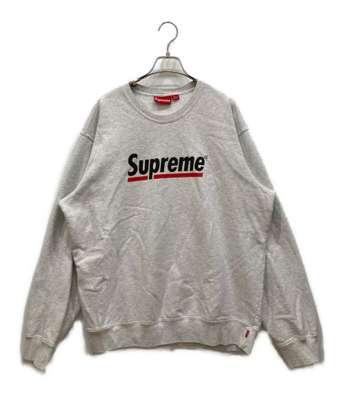 SUPREME（シュプリーム）SUPREME (シュプリーム) 20SS Underline Crewneck　スウェット グレー サイズ:ＸＬの古着・服飾アイテム