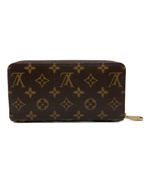 LOUIS VUITTON（ルイ ヴィトン）LOUIS VUITTON (ルイ ヴィトン) ジッピー ウォレット モノグラム ラウンドファスナーウォレット M42616 ブラウンの古着・服飾アイテム