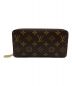 LOUIS VUITTON (ルイ ヴィトン) ジッピー ウォレット モノグラム ラウンドファスナーウォレット M42616 ブラウン：38000円