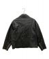 yoused (ユーズド) LEATHER URBAN RIDER'S JACKET　レザージャケット ブラック サイズ:1：20000円