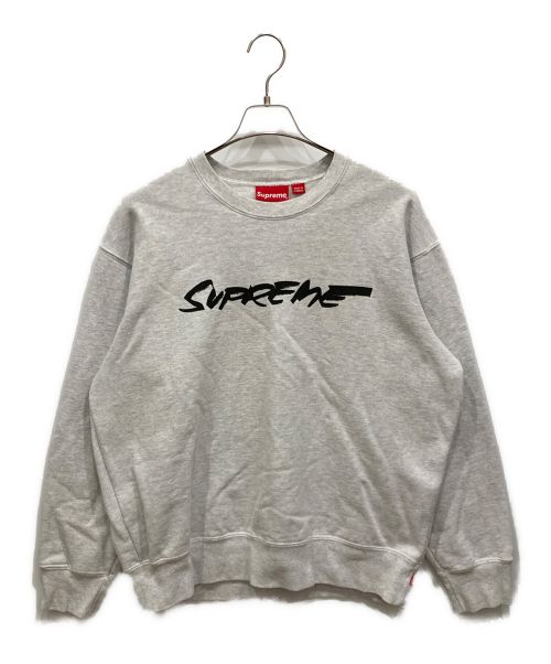 SUPREME（シュプリーム）SUPREME (シュプリーム) 20AW Futura Logo Crewneck　フーチュラ ロゴ クルーネック スウェット グレー サイズ:Mの古着・服飾アイテム