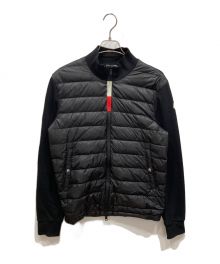 MONCLER（モンクレール）の古着「MAGLIA CARDIGAN  ダウンジャケット」｜ブラック