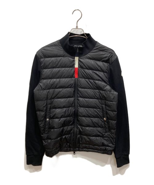 MONCLER（モンクレール）MONCLER (モンクレール) MAGLIA CARDIGAN  ダウンジャケット ブラック サイズ:Lの古着・服飾アイテム