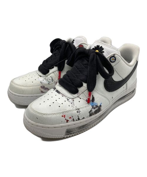 NIKE（ナイキ）NIKE (ナイキ) PEACEMINUSONE (ピースマイナスワン) AIR FORCE 1 07/PARA-NOISE　ピースマイナスワン　パラノイズ ホワイト サイズ:27の古着・服飾アイテム