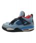 NIKE (ナイキ) Travis Scott (トラヴィス スコット) Air Jordan 4 Retro Cactus Jack　エアジョーダンレトロ4　カクタスジャック ブルー サイズ:27：39000円