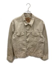 LEVI'S（リーバイス）の古着「コットンツイルトラッカージャケット」｜ベージュ