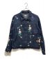 Engineered Garments（エンジニアド ガーメンツ）の古着「FLORAL EMBROIDERY TRUCKER JACKET フラワー刺繍 トラッカー デニムジャケット」｜インディゴ