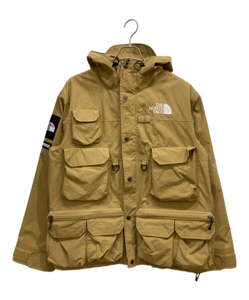 THE NORTH FACE（ザ ノース フェイス）THE NORTH FACE (ザ ノース フェイス) SUPREME (シュプリーム) 20SS Cargo Jacket カーゴ ジャケット ベージュ サイズ:SIZE Mの古着・服飾アイテム