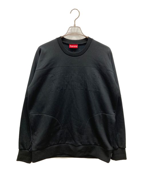 SUPREME（シュプリーム）SUPREME (シュプリーム) Track Crewneck ブラック サイズ:SIZE Lの古着・服飾アイテム