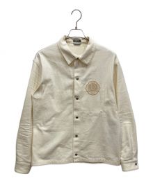 Dior（ディオール）の古着「Coach Jacket Cotton Denim with Herringbone　コーチジャケットコットンデニムウィズヘリンボーン」｜アイボリー