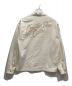 Dior (ディオール) Coach Jacket Cotton Denim with Herringbone　コーチジャケットコットンデニムウィズヘリンボーン アイボリー サイズ:48：175000円