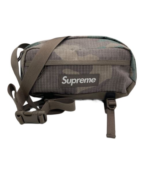 SUPREME（シュプリーム）SUPREME (シュプリーム) WAIST BAG ブラウン×グリーンの古着・服飾アイテム