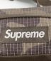 中古・古着 SUPREME (シュプリーム) WAIST BAG ブラウン×グリーン：12000円