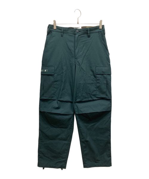 WTAPS（ダブルタップス）WTAPS (ダブルタップス) 24SS MILT9601 / TROUSERS / COTTON. RIPSTOP. IDENTITY リップストップ カーゴ パンツ グリーン サイズ:01の古着・服飾アイテム