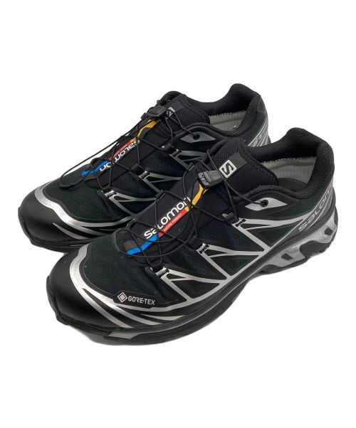 SALOMON（サロモン）SALOMON (サロモン) XT-6 GTX　ローカット スニーカー トレッキング シューズ ブラック サイズ:27.5CMの古着・服飾アイテム