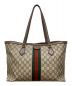 GUCCI (グッチ) オフィディアミディアムGGトートバッグ：117000円