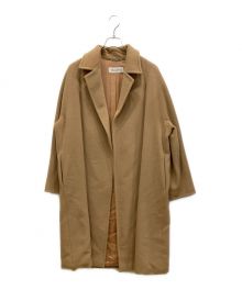 MaxMara（マックスマーラ）の古着「カシミヤ混ガウンコート」｜ブラウン