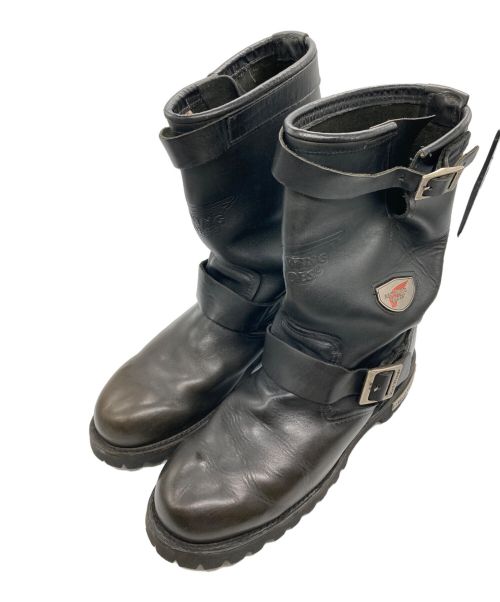 RED WING（レッドウィング）RED WING (レッドウィング) 00'sモーターサイクルブーツ ブラック サイズ: 8 1/2の古着・服飾アイテム