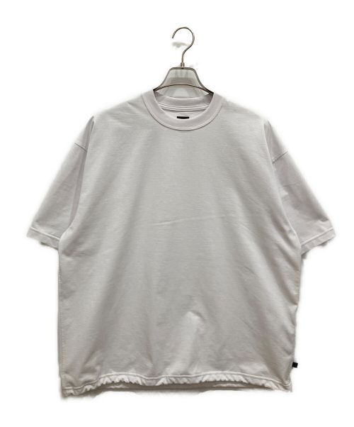 DAIWA PIER39（ダイワ ピア39）DAIWA PIER39 (ダイワ ピア39) TECH DRAWSTRING S/S TEE　Tシャツカットソー ホワイト サイズ:Ｌの古着・服飾アイテム