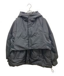 F/CE.（エフシーイー）の古着「LAYERED PADDING BLOUSON　レイヤード パディングブルゾン」｜ブラック