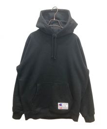 SUPREME×Champion（シュプリーム×チャンピオン）の古着「Outline Hooded Sweatshirt」｜ブラック