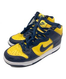 NIKE（ナイキ）の古着「DUNK HI SP　スニーカー」｜"MICHIGAN" VARSITY M