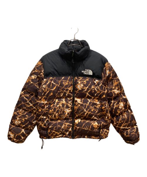 THE NORTH FACE（ザ ノース フェイス）THE NORTH FACE (ザ ノース フェイス) 1996 Retro Nuptse Jacket  ブラウン×ブラック サイズ:SIZE Mの古着・服飾アイテム