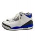 NIKE (ナイキ) AIR JORDAN 3 RETRO　スニーカー ホワイト サイズ:25CM：8000円