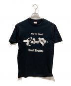 SUPREMEシュプリーム）の古着「08AW Bad Brains Pay To Cum Tee」｜ブラック