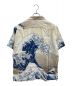 Sun Surf (サンサーフ) 北斎 (ホクサイ) SPECIAL EDITION HAWAIIAN SHIRT ホワイト×ブルー サイズ:SIZE L：20000円