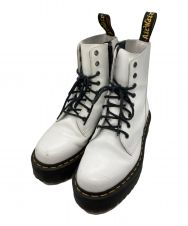 Dr.Martens (ドクターマーチン) JADON 8ホールサイドジップブーツ ホワイト サイズ:39