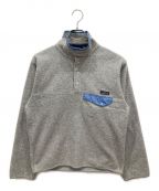 Patagoniaパタゴニア）の古着「00's FLEECE SNAP TEE　フリーススナップT」｜グレー