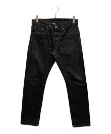 RRL（ダブルアールエル）の古着「SLIM FIT Wash New Black デニムパンツ　スリムフィット」｜グレー