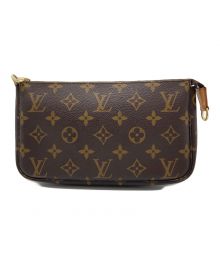 LOUIS VUITTON（ルイ ヴィトン）の古着「ポシェット・アクセソワール ポシェット」｜ブラウン