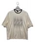 FENDI（フェンディ）の古着「Gradient Ff Cotton T-Shirt　グラディエントフィットコットンTシャツ」｜ベージュ