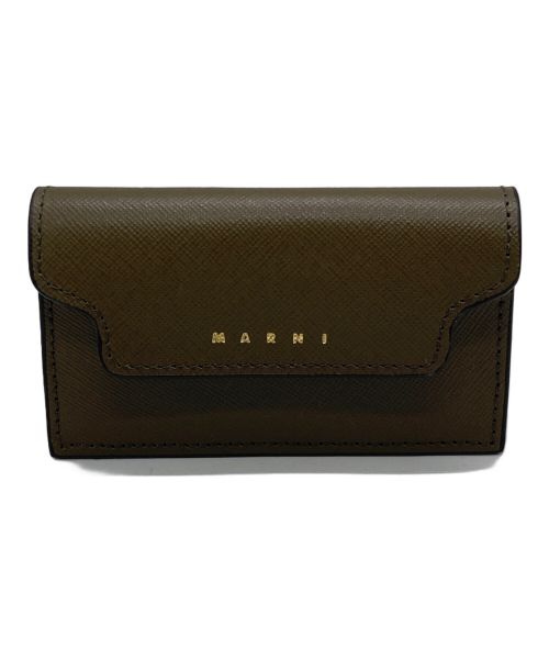 MARNI（マルニ）MARNI (マルニ) カードケース オリーブの古着・服飾アイテム