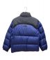 THE NORTH FACE (ザ ノース フェイス) センターロゴヌプシダウンジャケット ネイビー×ブラック サイズ:SIZE M：20000円