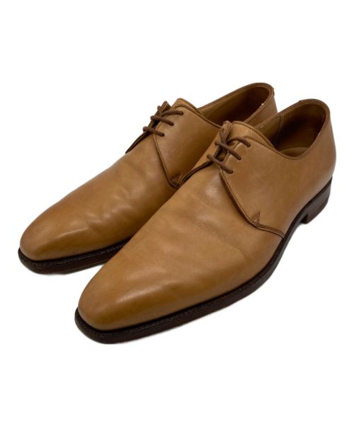 Crockett & Jones（クロケット＆ジョーンズ）Crockett & Jones (クロケット＆ジョーンズ) HIGHBURY プレーントゥシューズ ブラウン サイズ:6Eの古着・服飾アイテム