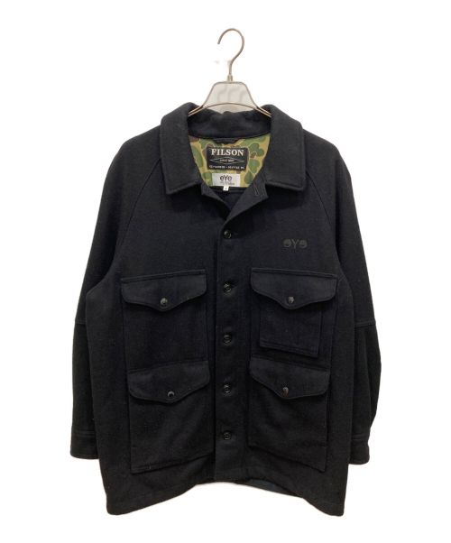 FILSON（フィルソン）FILSON (フィルソン) eYe COMME des GARCONS JUNYAWATANABE MAN (アイ コム デ ギャルソン ジュンヤ ワタナベ マン) 切替マッキーノジャケット ブラック サイズ:Sの古着・服飾アイテム