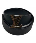 LOUIS VUITTONルイ ヴィトン）の古着「LV オプティック 40MM リバーシブル」｜ブラック