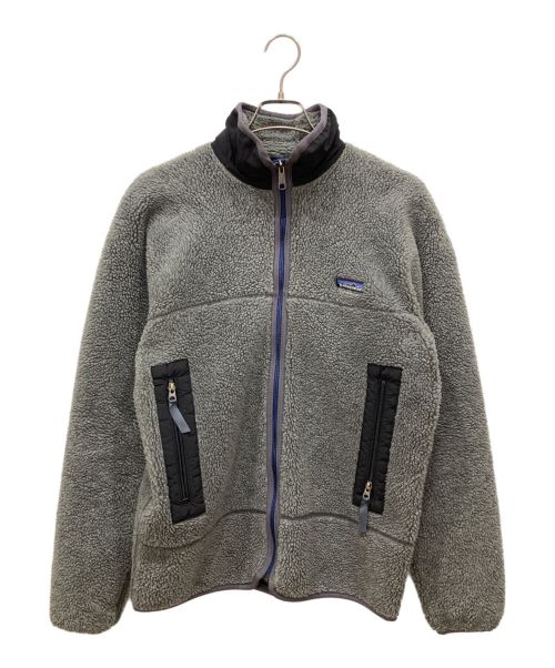 Patagonia（パタゴニア）Patagonia (パタゴニア) 90s Retro-X Jacket レトロ X フリースジャケット グレー サイズ:Mの古着・服飾アイテム