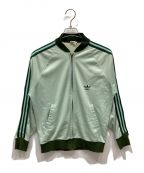 adidasアディダス）の古着「80’sトラックジャケット」｜ライムグリーン